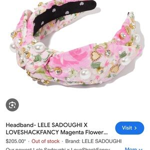 Lele Sadoughi x LoveShackFancy headband